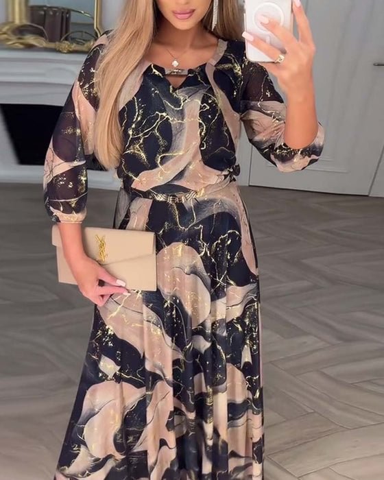 Evie™ | Elegant chiffon dress