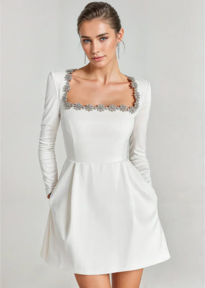 Amalie™ | Velvet Mini Dress