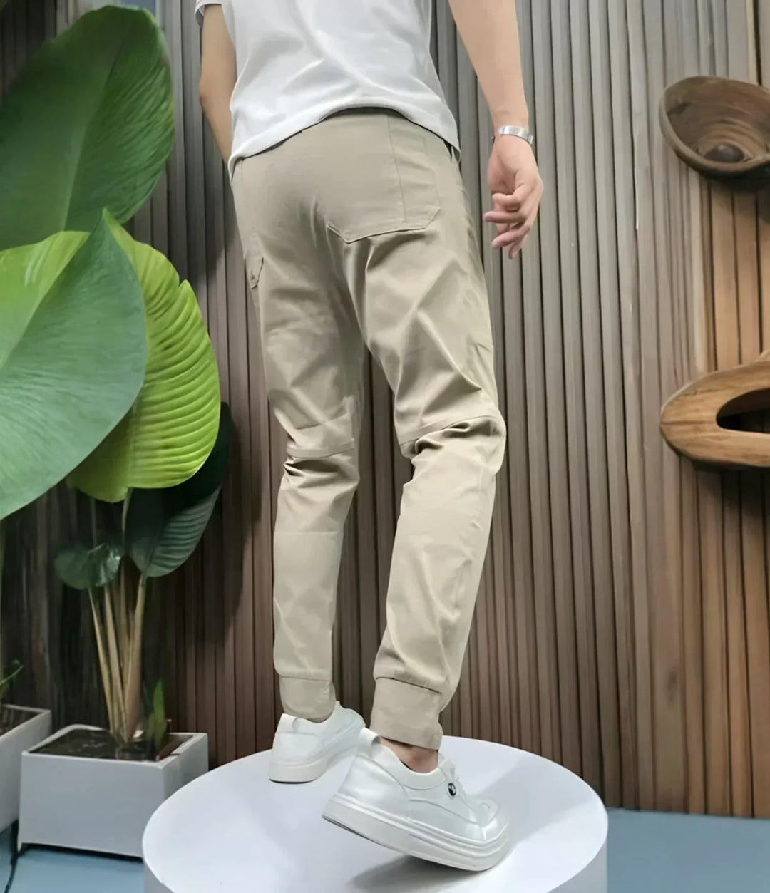 William - Stretchy cargo pants