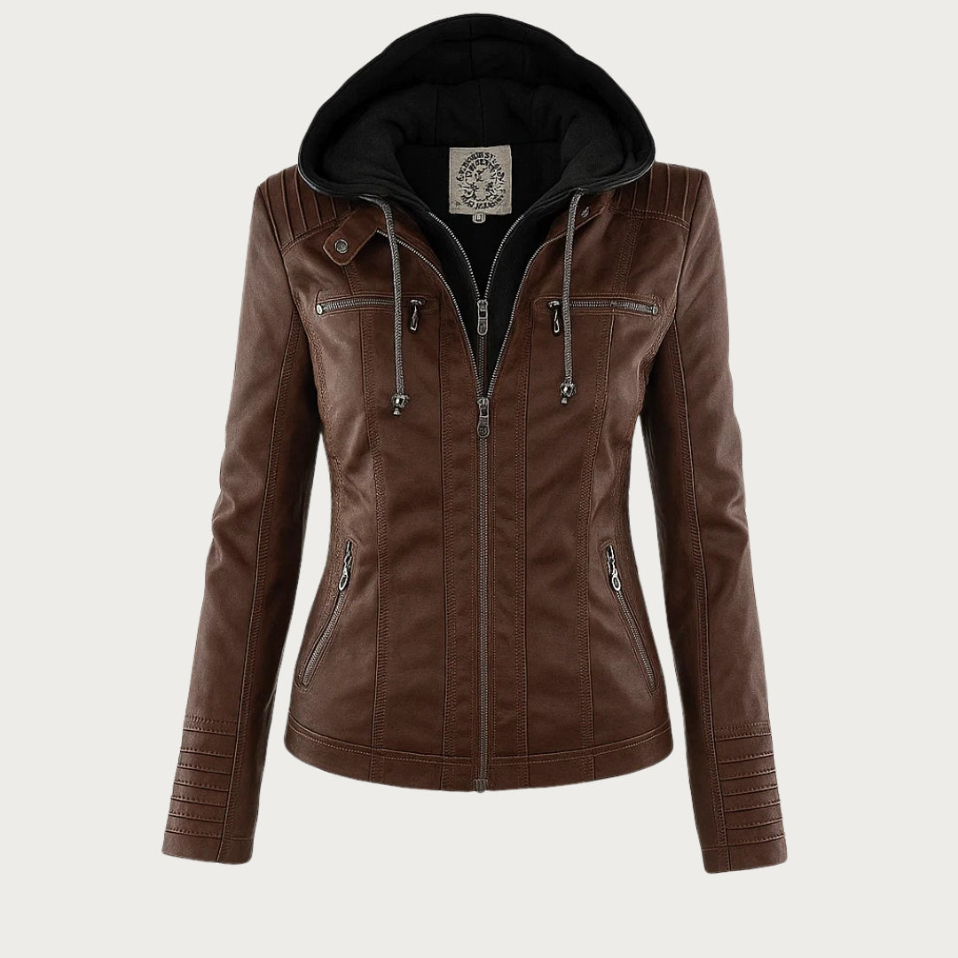 Sophie™ | Durable and Elegant Leather Jacket