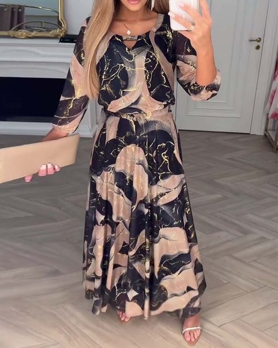 Evie™ | Elegant chiffon dress