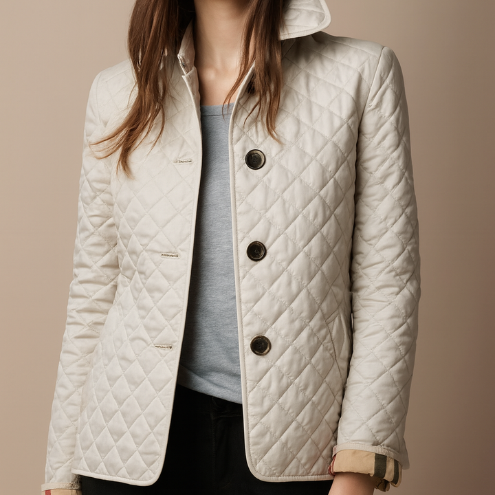 Madona™ | Quilted Button Jacket