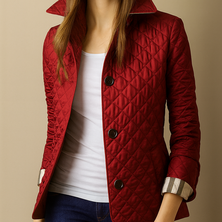 Madona™ | Quilted Button Jacket