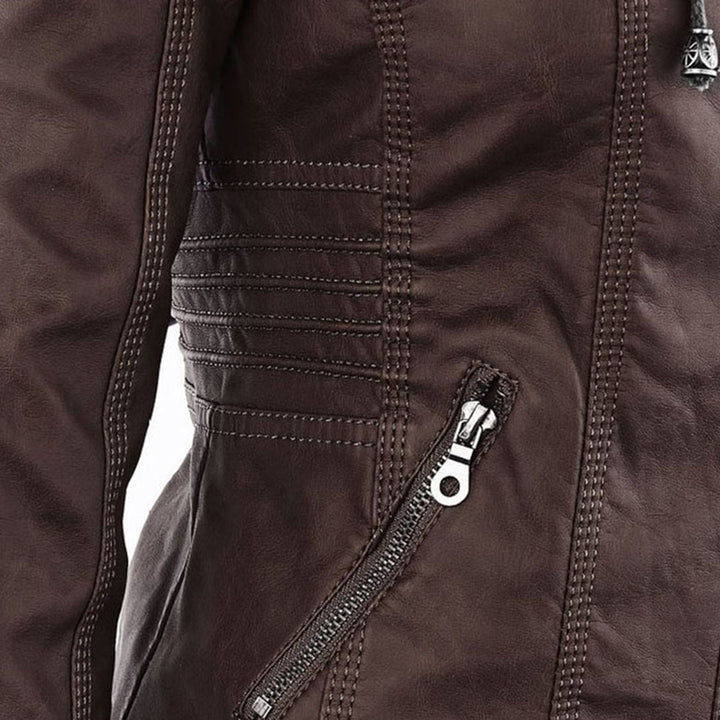 Sophie™ | Durable and Elegant Leather Jacket
