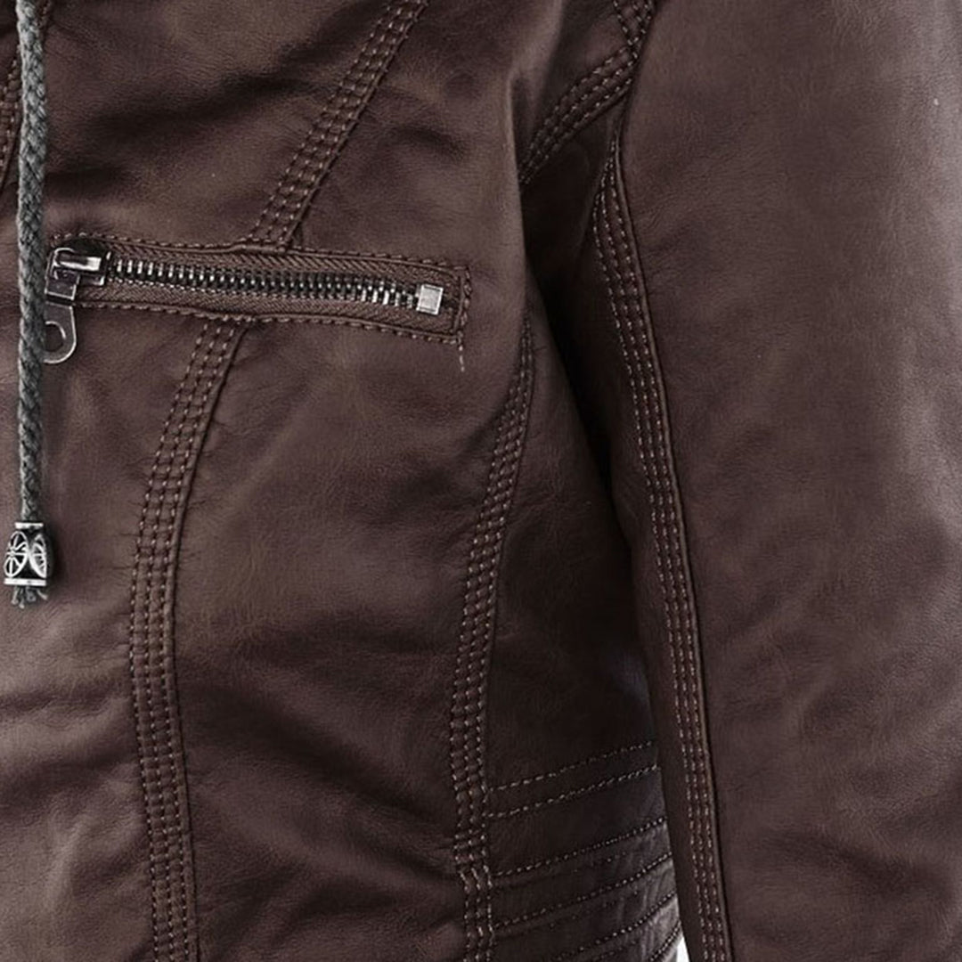 Sophie™ | Durable and Elegant Leather Jacket