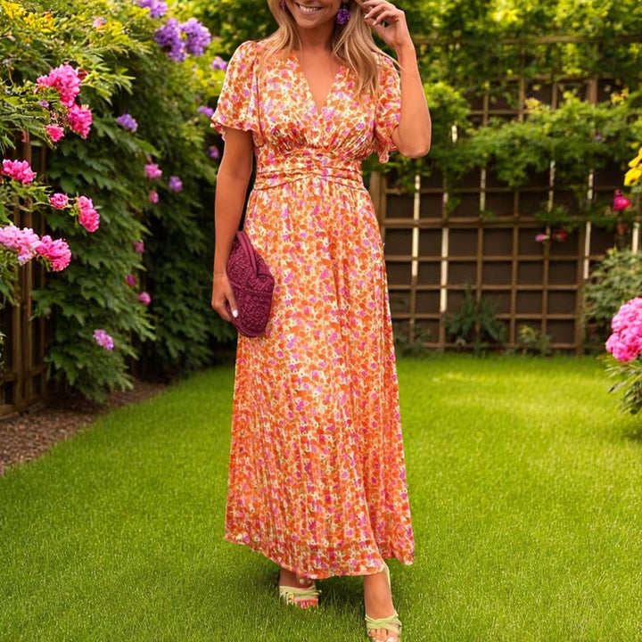 Elsie Classic V-Neck Dress