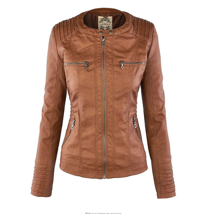 Sophie™ | Durable and Elegant Leather Jacket