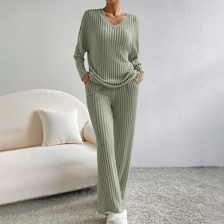 Esra™ Knitwear Two-Piece Set