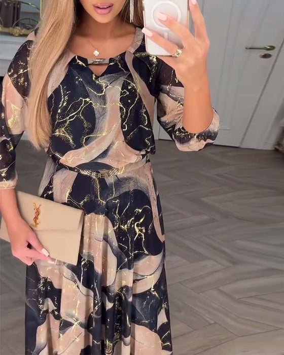 Evie™ | Elegant chiffon dress