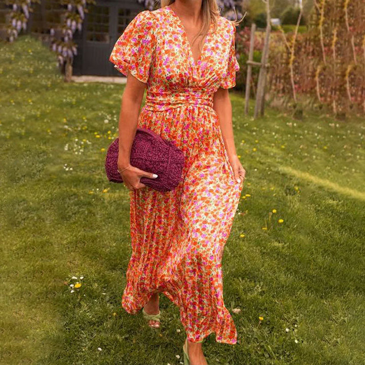 Elsie Classic V-Neck Dress