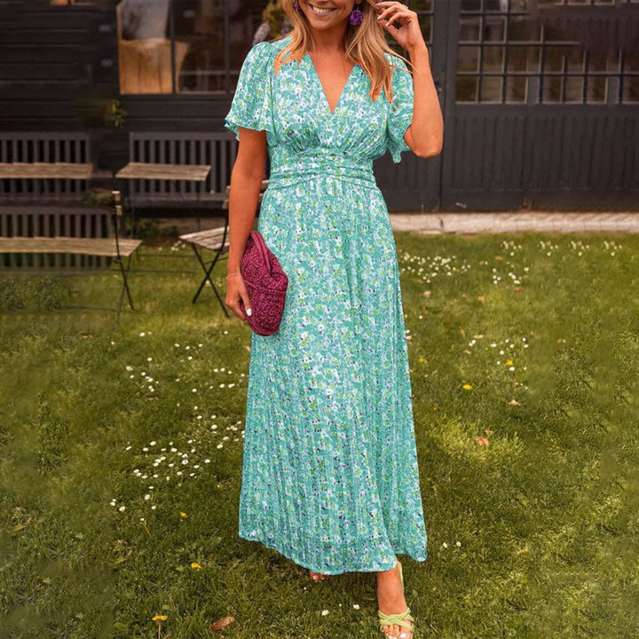 Elsie Classic V-Neck Dress